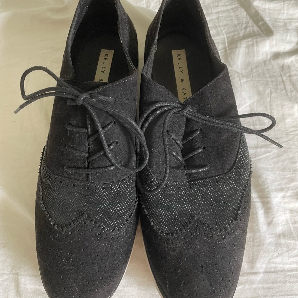 Kelly and Katie black dress shoes